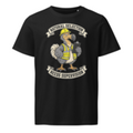 Black Stanley/Stella T-shirt with Natural Selection Needs Supervision dodo design